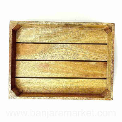 Banjara Market | Rustic Wooden Tray