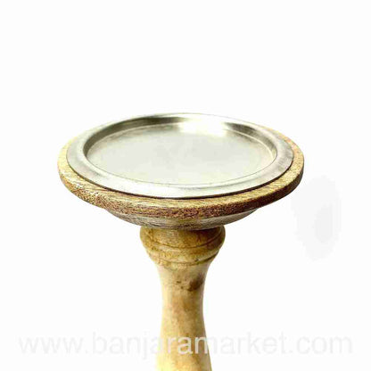 Banjara Market | Minimilistic Candle Stands (Set of 2)