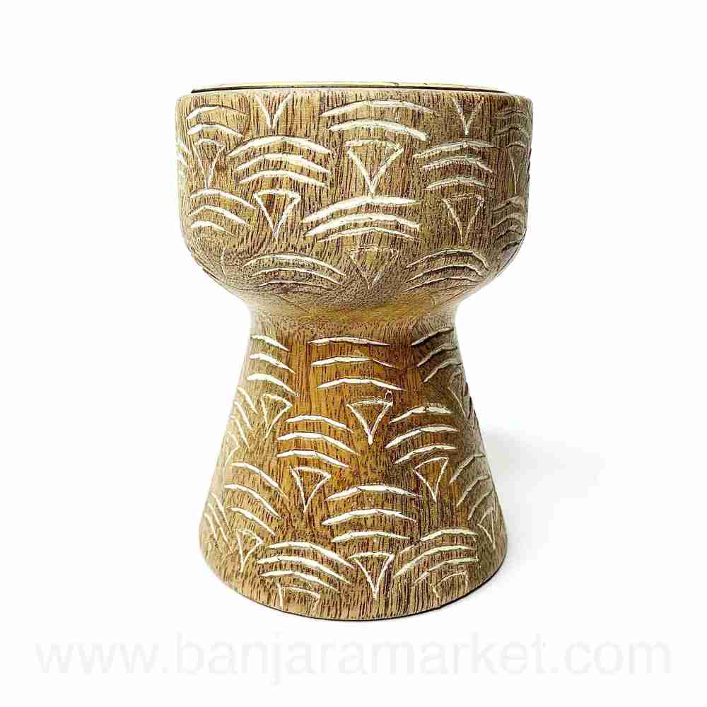 Banjara Market | Small Bohemian Candle Stands (Set of 2)