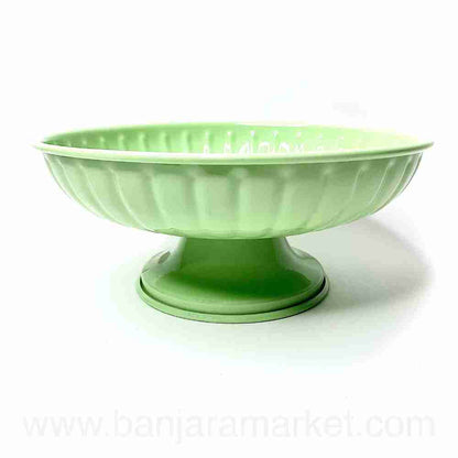 Banjara Market | Green Fruit Basket (With Stand)