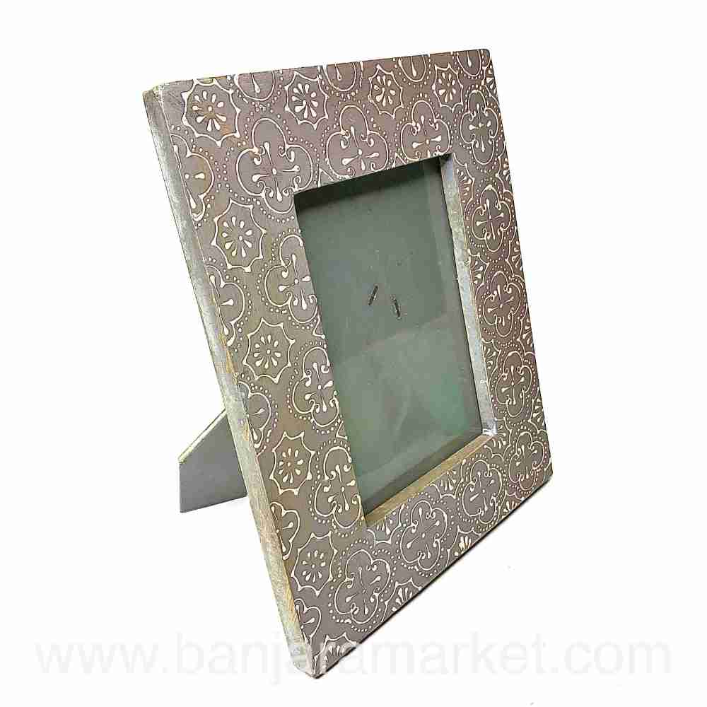 Banjara Market | Grey Photo Frames (Set of 2)