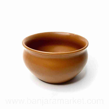 Banjara Market | Ceramic Brown Sweet Bowls