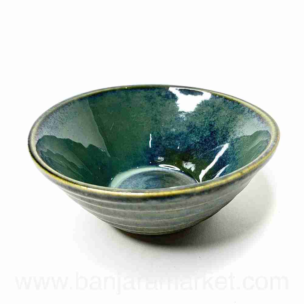 Banjara Market | Green Cone Small Bowls (Set of 2)