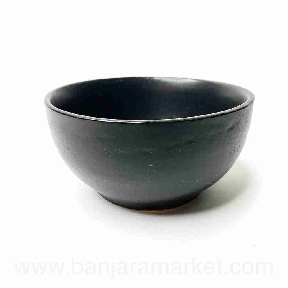 Banjara Market | Matt Black Dinner Set (Set of 12)