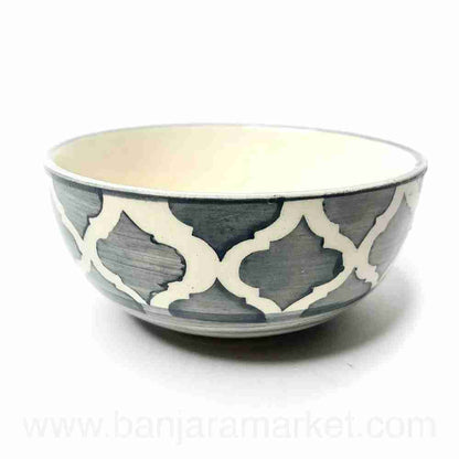 Banjara Market | Grey Moroccan Bowls (Set of 2)