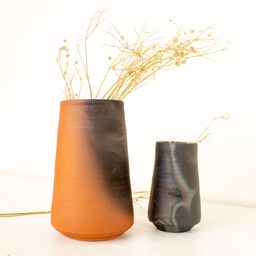 Miniature Pots | Miniature Taper Bade Miya Chote Miya Pots | Byora Homes | Orange | Terracotta