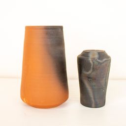 Miniature Pots | Miniature Taper Bade Miya Chote Miya Pots | Byora Homes | Orange | Terracotta