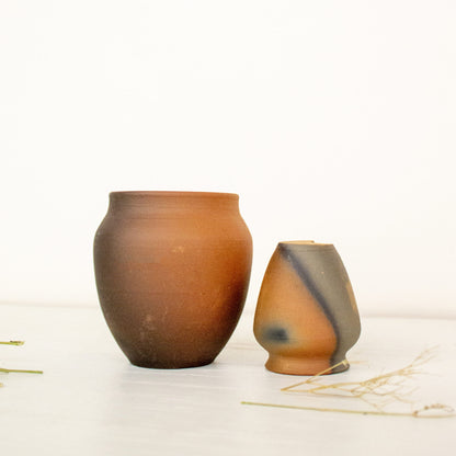 Miniature Pots | Miniatures Matka Bade Miya Chote Miya Pots | Byora Homes | Orange | Terracotta