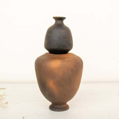 Terracotta Miniature Pots | Miniature Combo of Vase and Incense Holder Vol 4 | Byora Homes | Terracotta