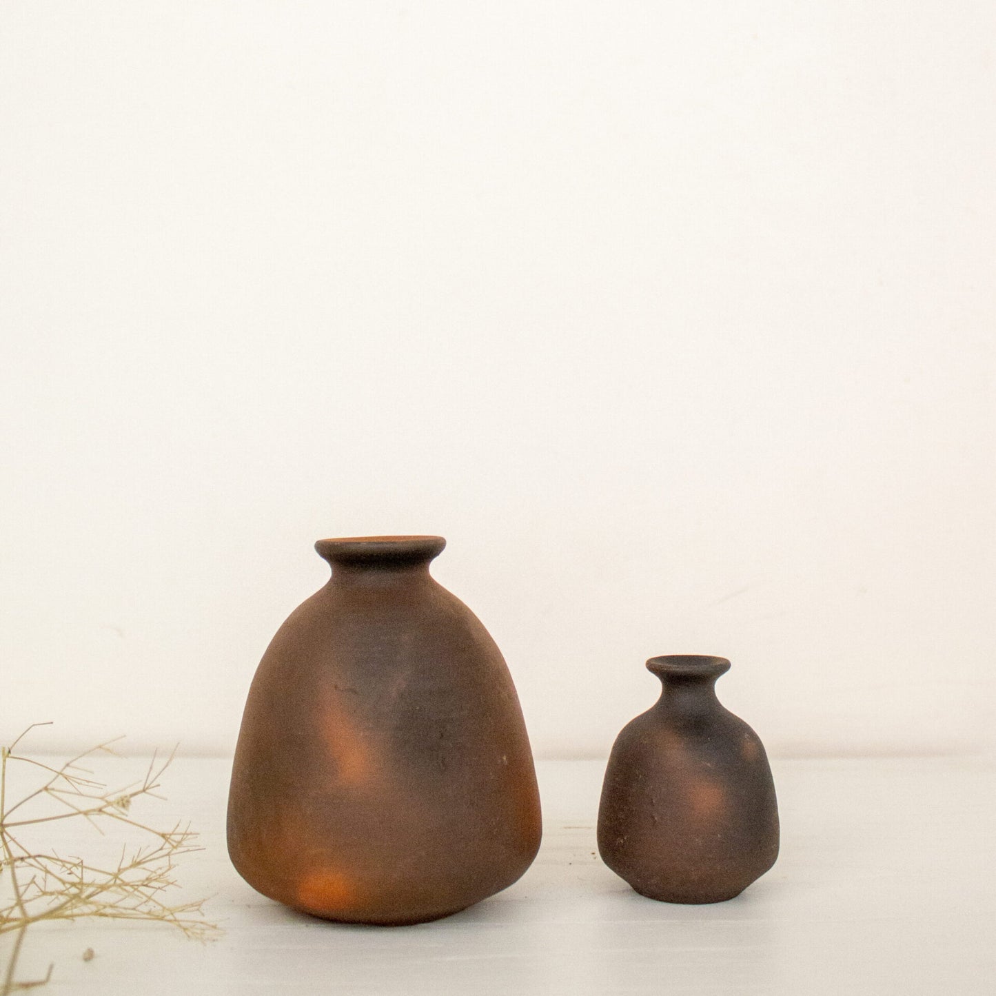 Terracotta Miniature Pots | Miniature Combo of Vase and Incense Holder Vol 4 | Byora Homes | Terracotta