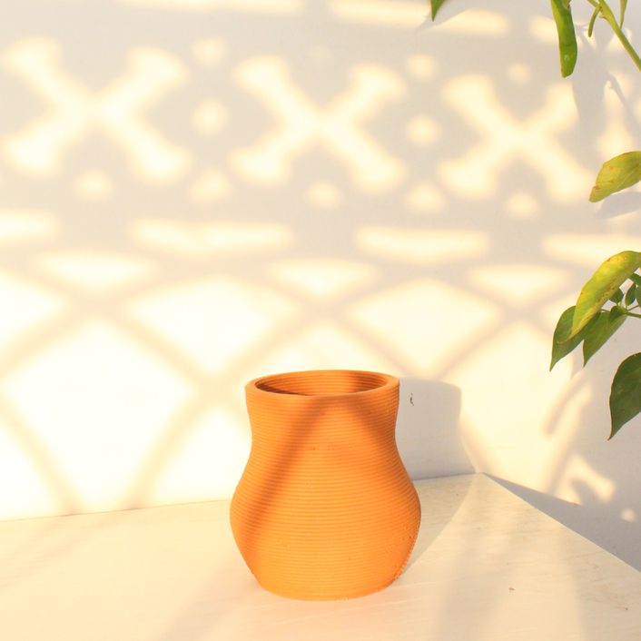 Terracotta Mini Matka Vase | Byora Homes | Terracotta