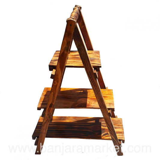 Banjara Market | Wooden Triangular Rack