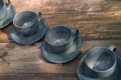 Sapphire serenity tea set