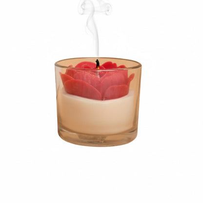 Ruby Heart Candle – Romantic Red Valentine Candle | Artecasa