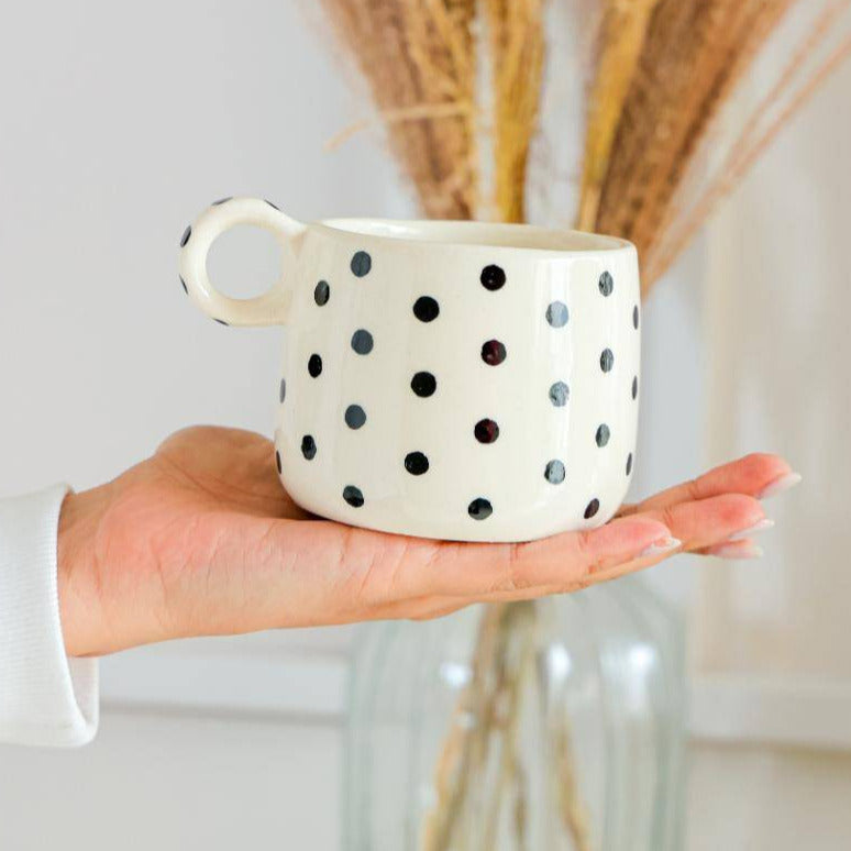 Polka Posh Mug - Set of 2