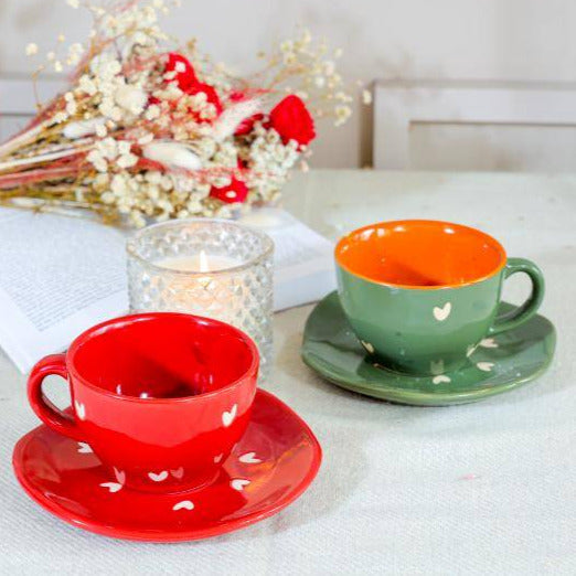 Infinite Love Cup & Saucer – Set of 2