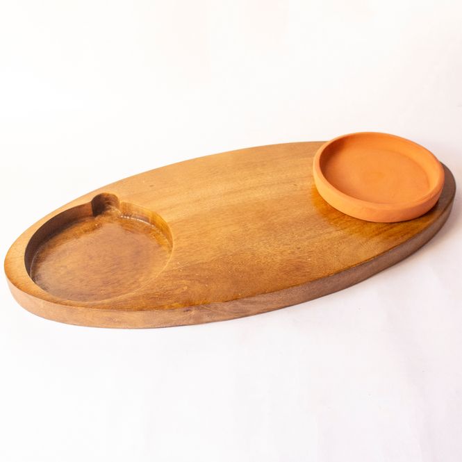 Terra Chop-Up Mango wood Chopping Board | Byora Homes | Brown | Mango Wood | Terracotta