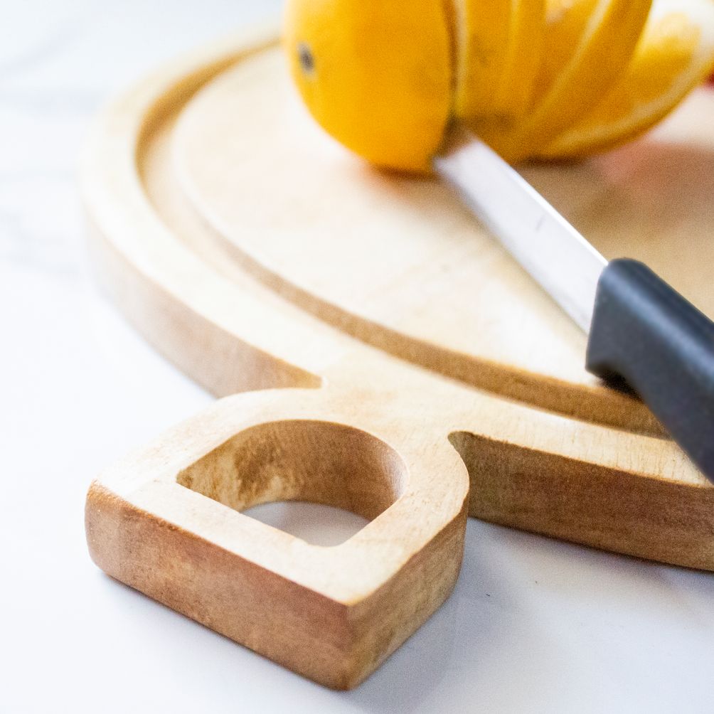 Trough Chopping Board | Byora Homes | Brown | Mango Wood