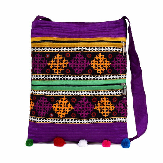 ajrakh natural dyed cotton tote bag