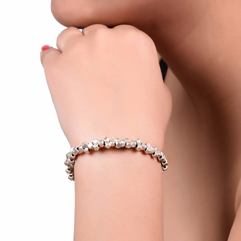 Dhokra Orange Bracelet