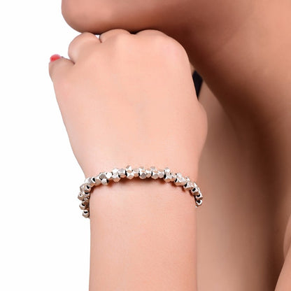 Dhokra Orange Bracelet