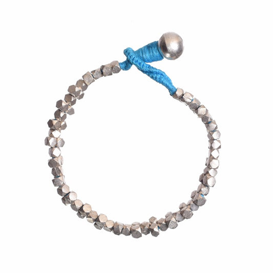 Dhokra Blue Bracelet