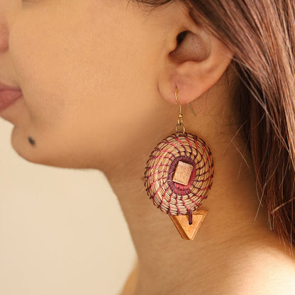 "Pirul's Modern Buranish" earrings