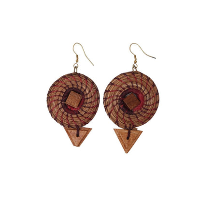 "Pirul's Modern Buranish" earrings