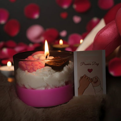 Sugar Rush Candle – Dessert Style Pink Candle | Artecasa