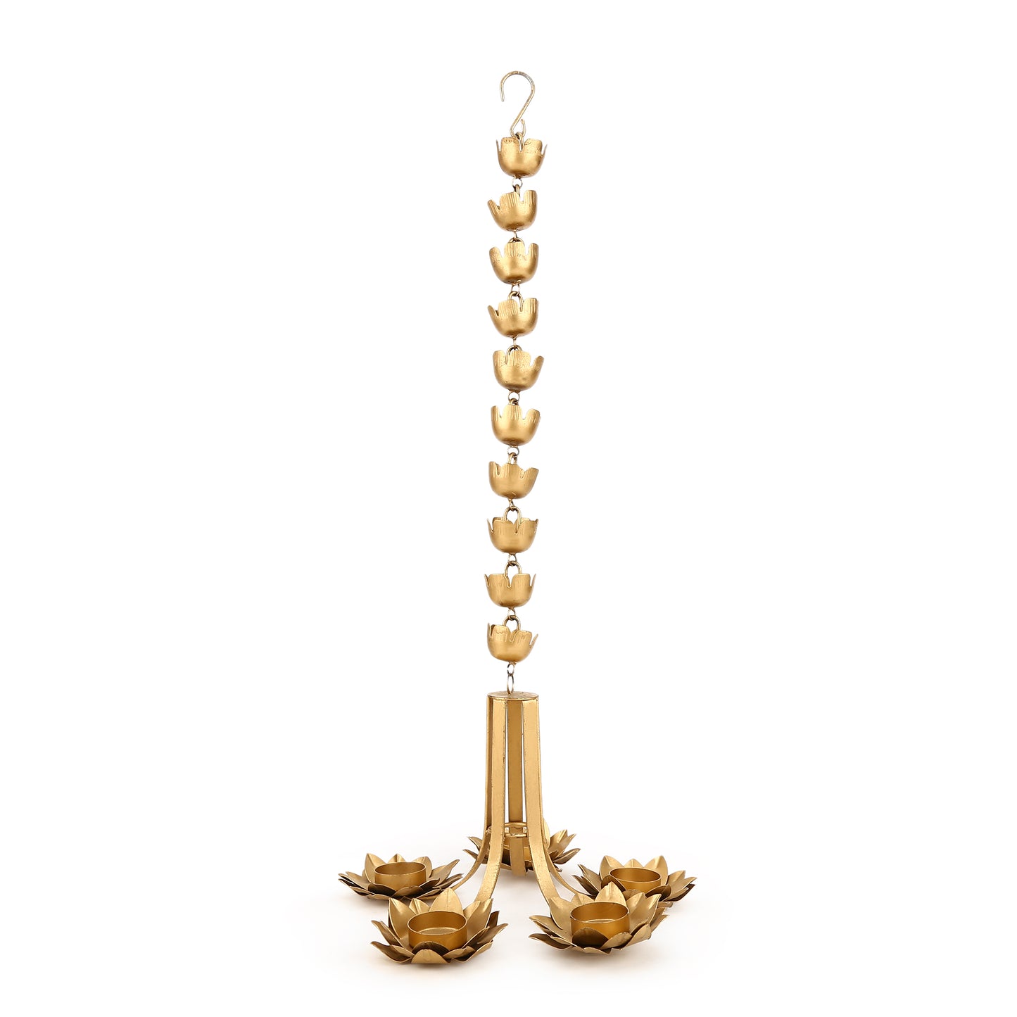 Metallic Hanging Tea Light