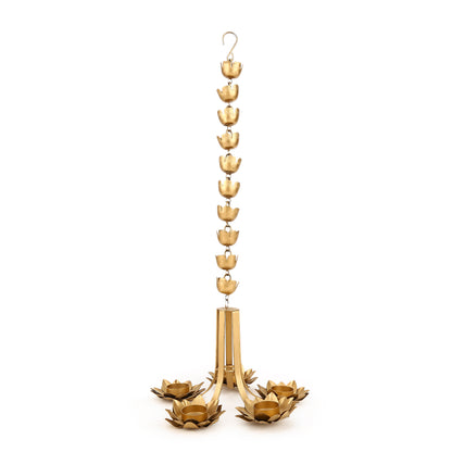 Metallic Hanging Tea Light