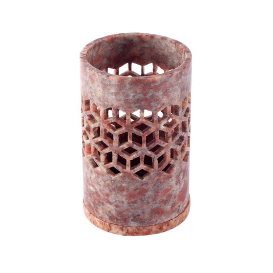 Handcarved multicolor Tea Light Holder