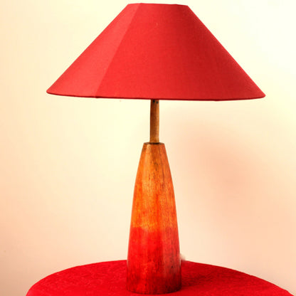 Wooden Buffing Gradient Table Lamp