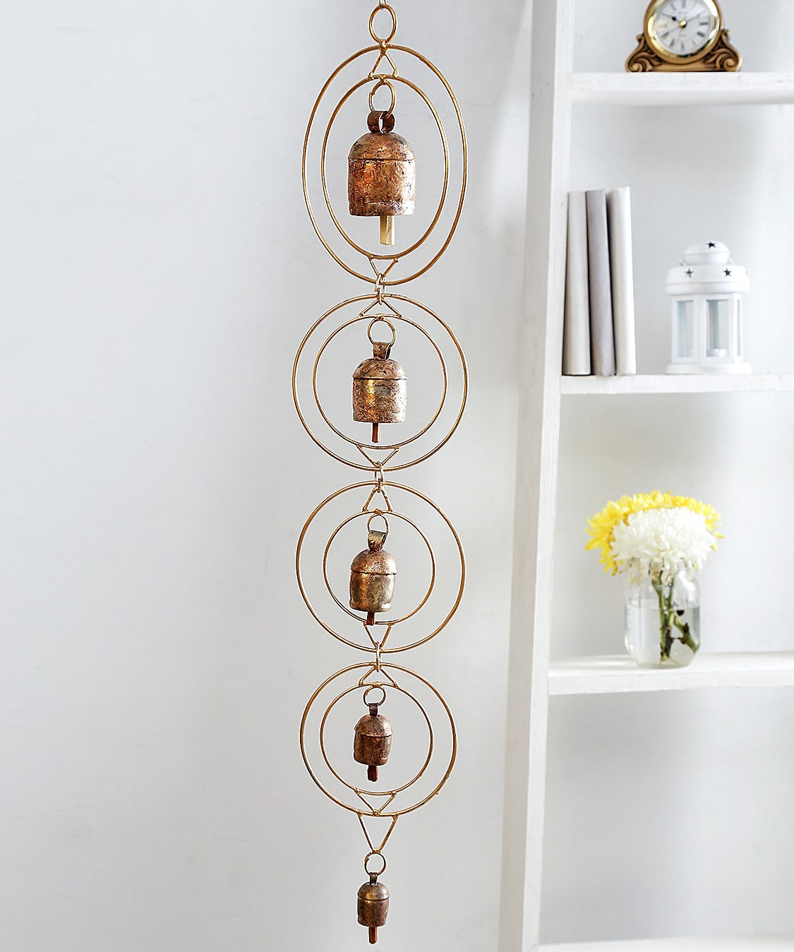 Copper bells wind chime
