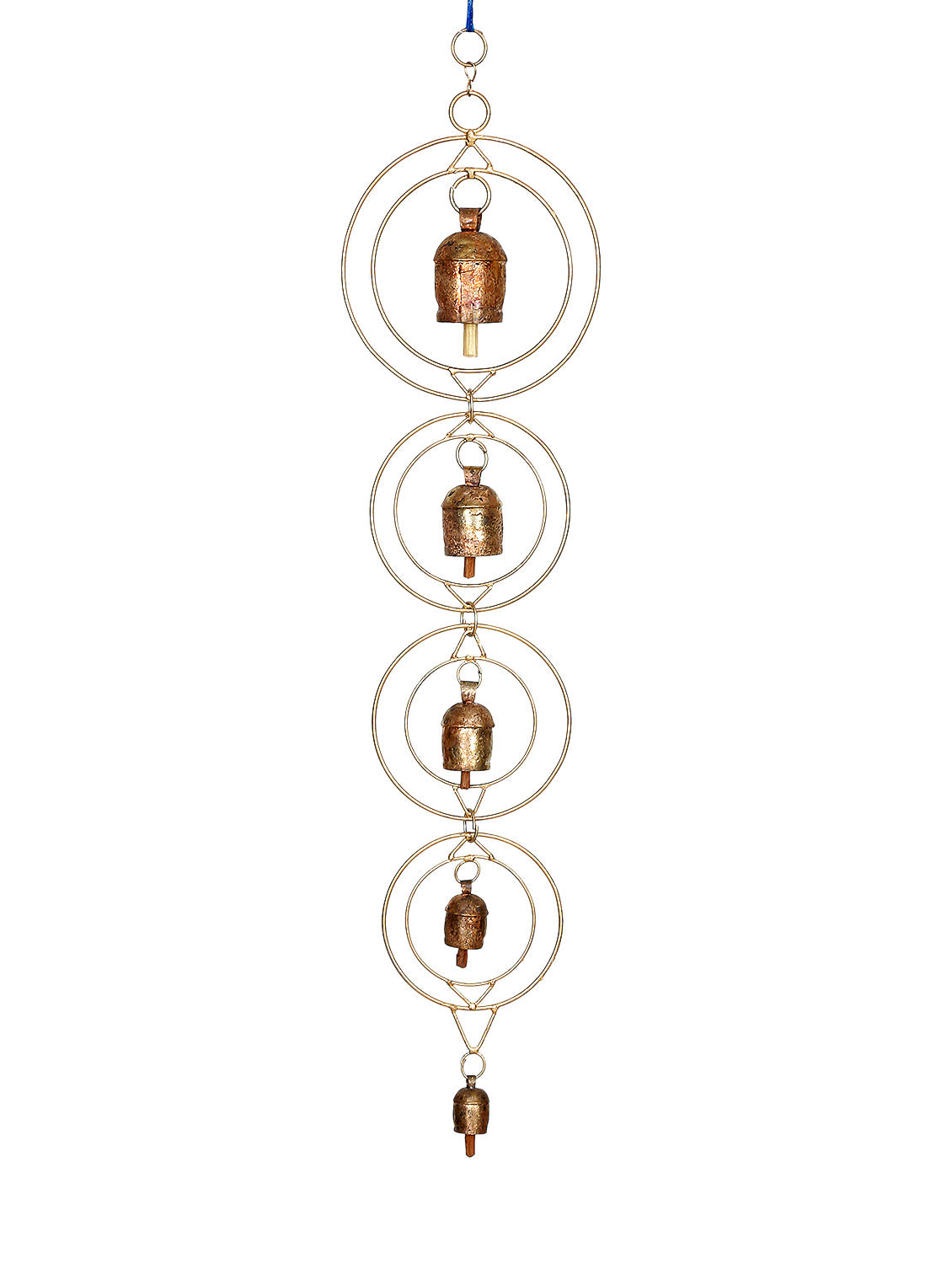 Copper bells wind chime