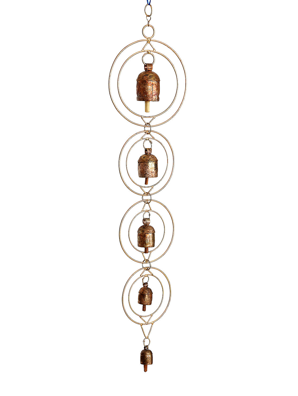 Copper bells wind chime