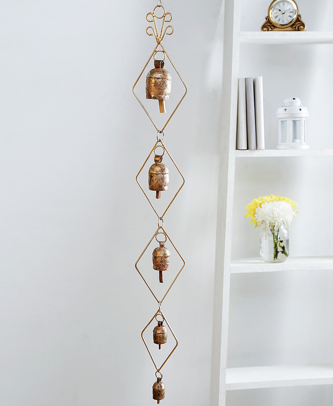 Copper bells wind chime