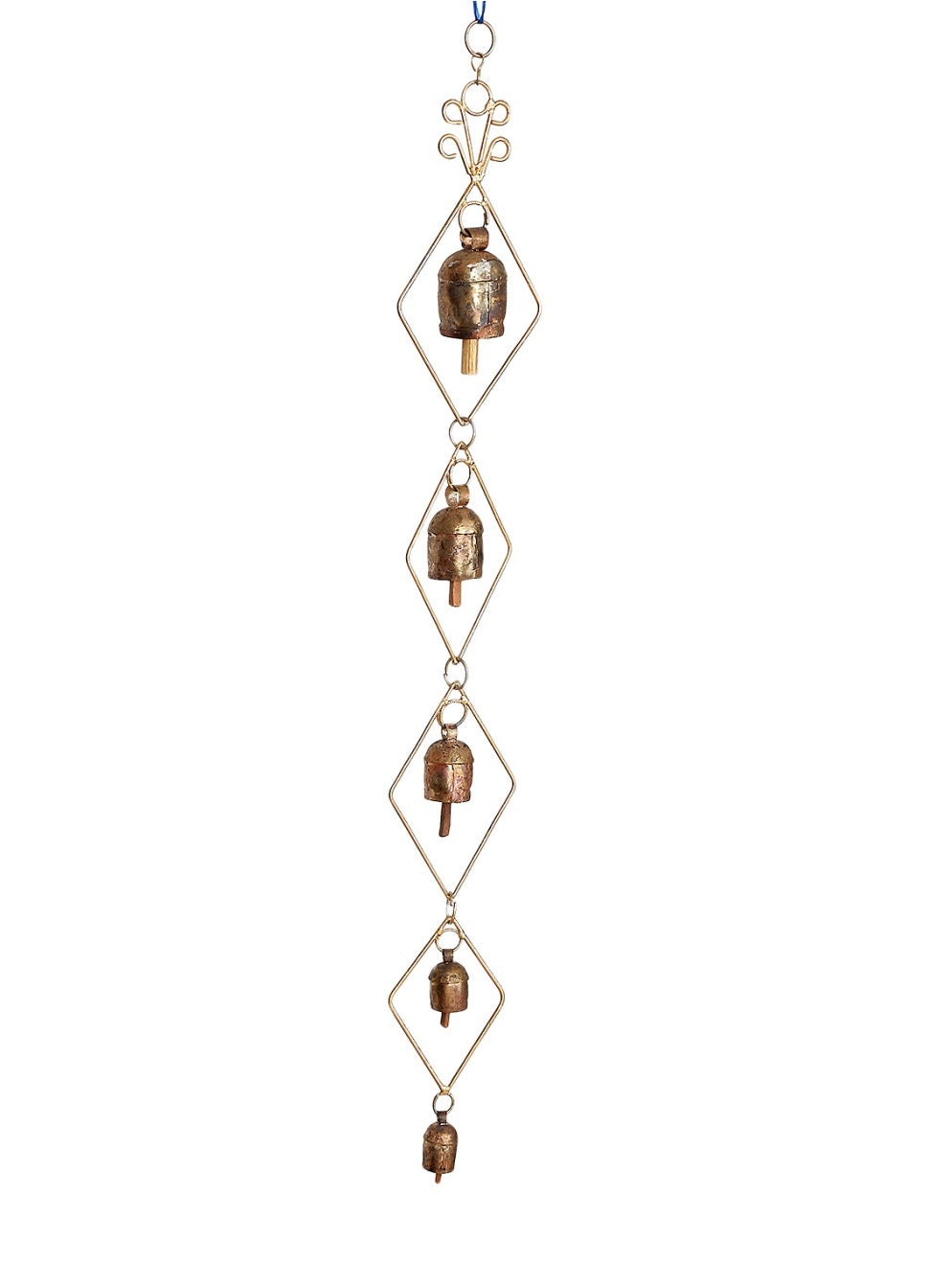 Copper bells wind chime