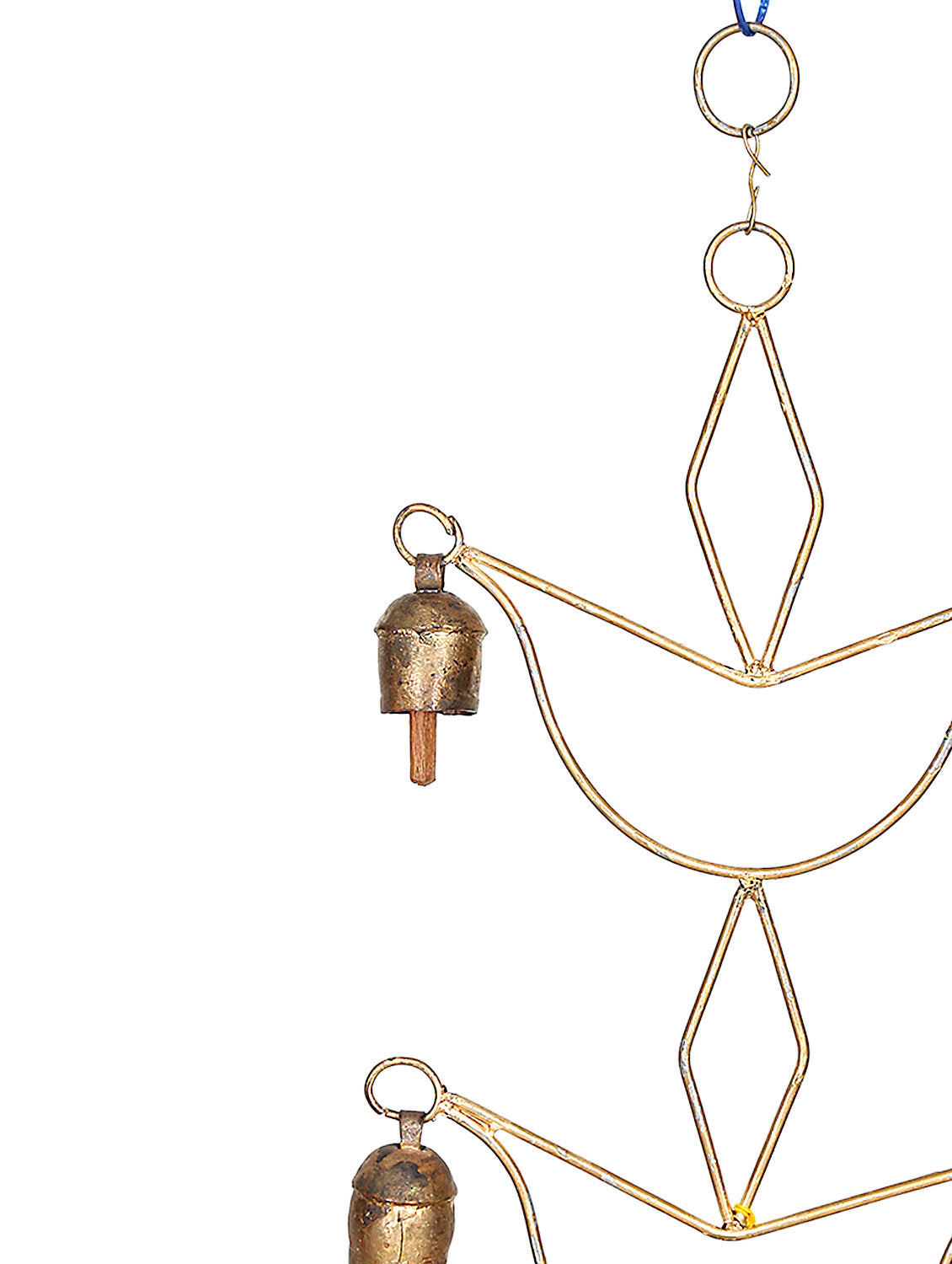 Copper bells wind chime