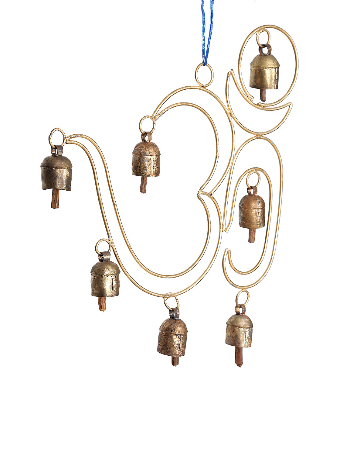 Copper bells wind chime