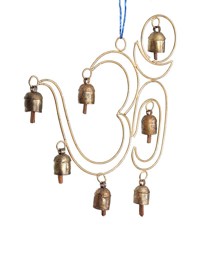 Copper bells wind chime