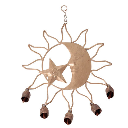 "Celestial" Kutch decorative windchimes with copper bells