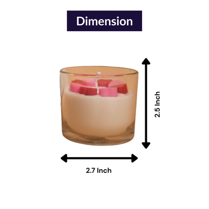 Eternal Flame Heart Candle – Romantic Valentine Candle | Artecasa