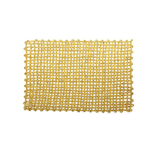 Sabai Jali mustard table mat set(Set of 2)