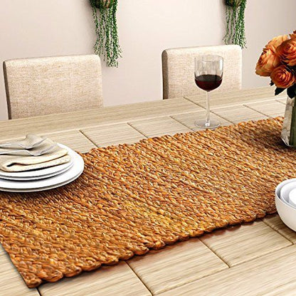 Sabai Grass Mustard Table Runner