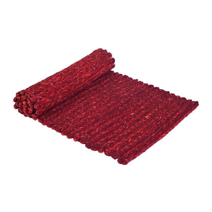 Sabai grass red table runner