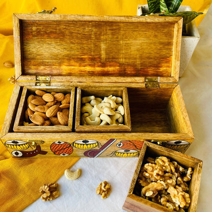 Gajagamini - Wooden Dry Fruit Holder