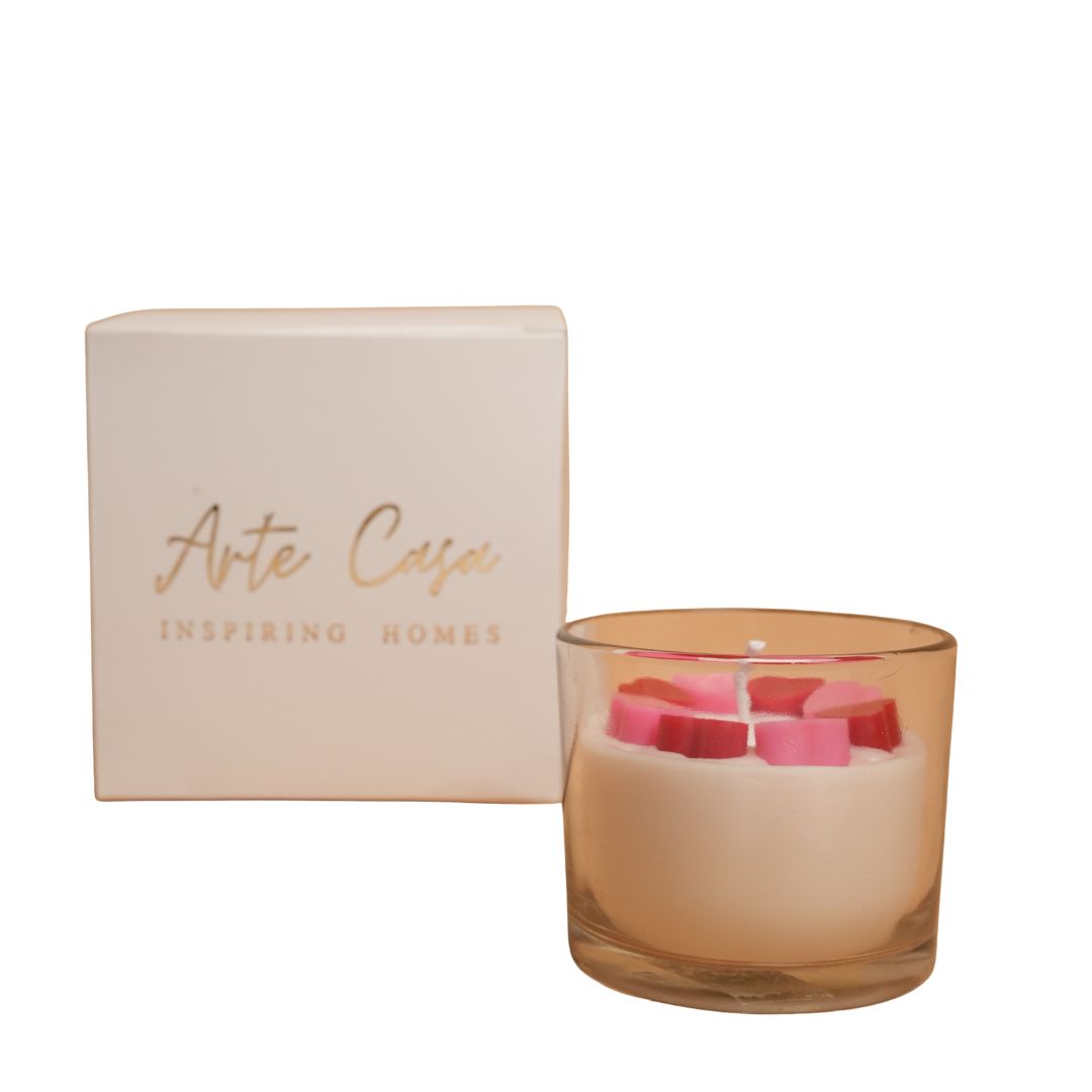 Eternal Flame Heart Candle – Romantic Valentine Candle | Artecasa