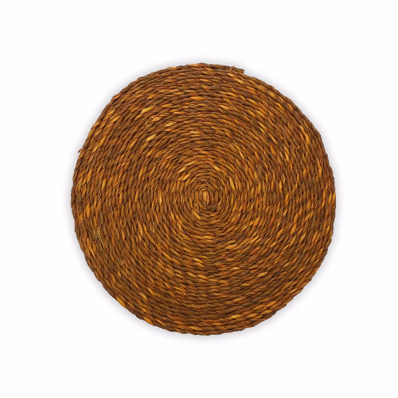 Sabai grass mustard dish coaster set(Set of 2)