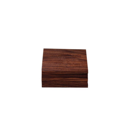 "Ripple Wood" handcrafted tea/coffee coaster in Mango Wood(Set of 4)